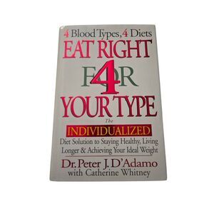 Eat right f4r your type by Dr. Peter J.D'Adamo - Putnam books - isbn 039914255x